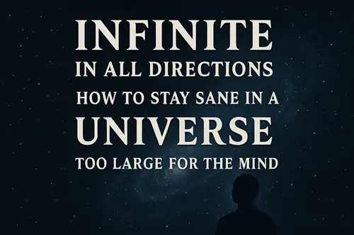 Infinite In All Directions: How to Stay Sane in a Universe Too Large for the Mind