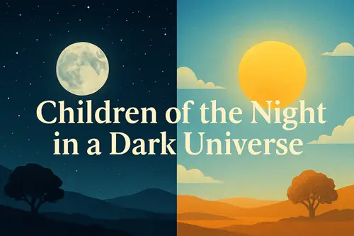 Children of the Night in a Dark Universe, How Light and Darkness Shape Human Biology and Psychology