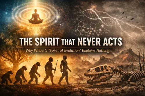 The Spirit That Never Acts, Why Wilber's 'Spirit of Evolution' Explains Nothing