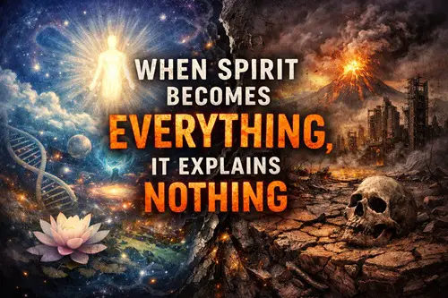 When Spirit Becomes Everything, It Explains Nothing, The Final Retreat from Empirical Reality