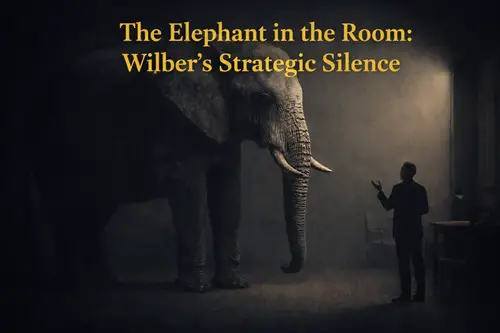 The Elephant in the Room: Wilber's Strategic Silence