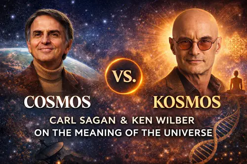 Cosmos vs. Kosmos, Carl Sagan and Ken Wilber on the Meaning of the Universe