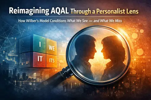 Reimagining AQAL Through a Personalist Lens, How Wilber's Model Conditions What We See—and What We Miss