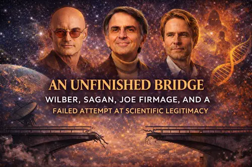 An Unfinished Bridge, Wilber, Sagan, Joe Firmage, and a Failed Attempt at Scientific Legitimacy