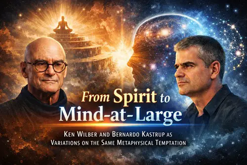 From Spirit to Mind-at-Large, Ken Wilber and Bernardo Kastrup as Variations on the Same Metaphysical Temptation
