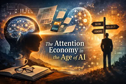 The Attention Economy in the Age of AI: Scarcity, Illusions, and New Reading Skills