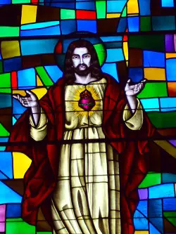 Jesus Stained Glass