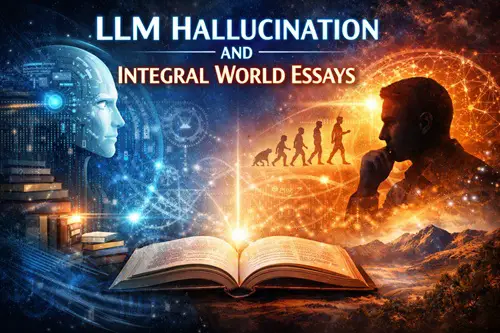 LLM Hallucination and the Essays of Integral World