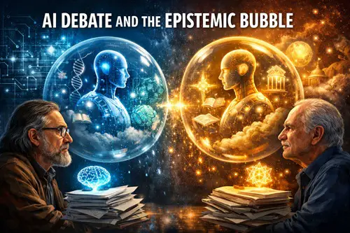 AI Debate and the Epistemic Bubble, On the Strange Experience of Arguing with Intelligence Amplifiers'
