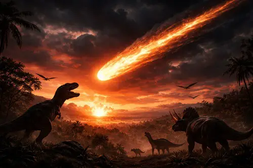 Minutes from Catastrophe: How a Cosmic Rock Shaped Life on Earth