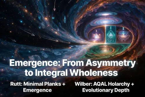 Emergence: From Asymmetry to Integral Wholeness, A Comparison of Jim Rutt and Ken Wilber, Frank Visser / Grok